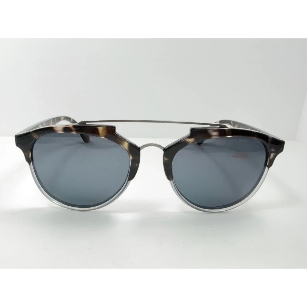 FLOATS Women's Sunglasses Black Tortoise Bluish Polarized 54mm Italian Design
